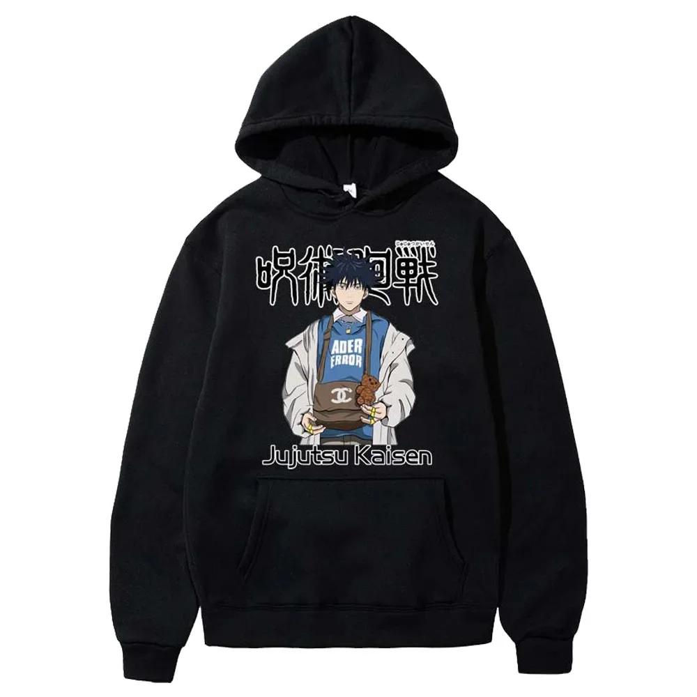 Anime Manga Print Unisex Hoodie Sweatshirt Full Sleeve Long-lasting Battle Animation Winter Hoodie Loose Sport Fleece Hoodie