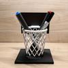 Large Capacity Stationery Storage Container 3D Printed Mini Trash Can  Basketball Enthusiast