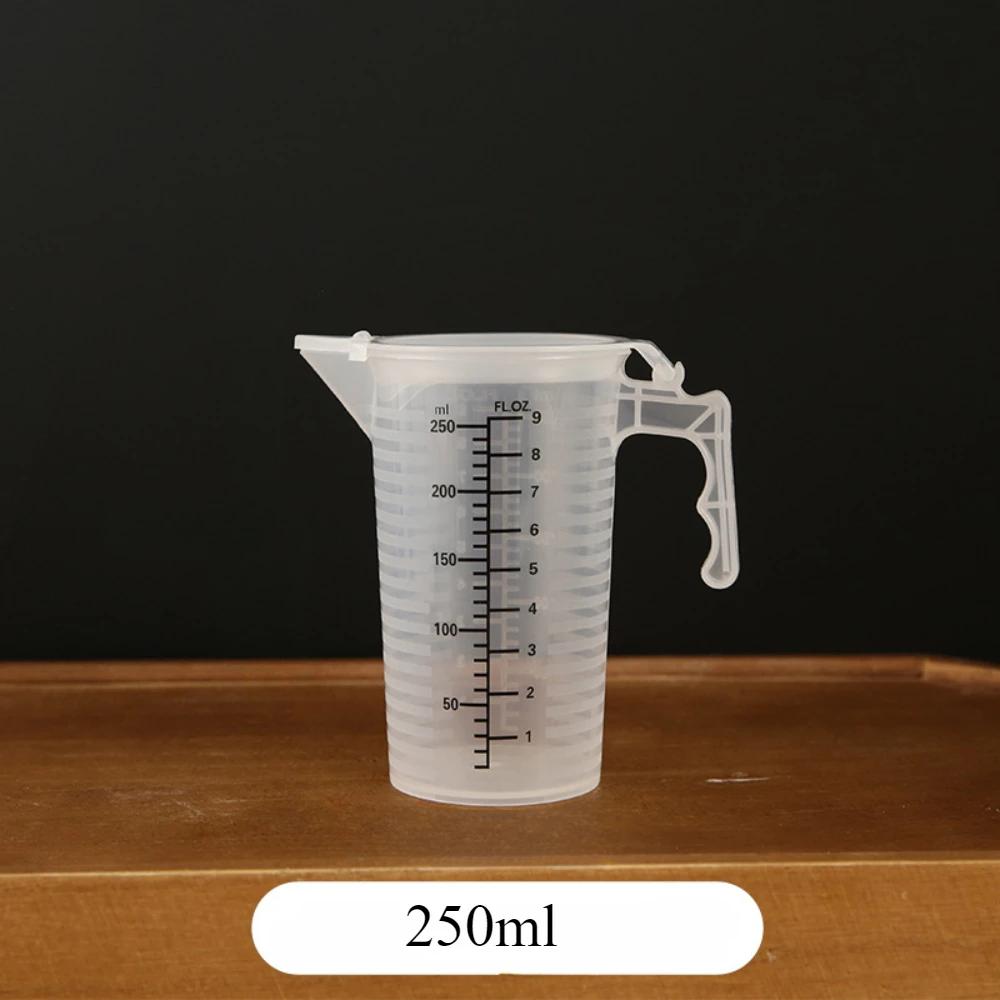Thickened Baking Measuring Cup with Scale, Measuring Cup with Dust Cover, High-temperature Resistant Baking Measuring Cup