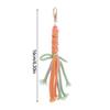 Artistic Handcrafted Cotton Tassels Key Holder Multicolor Tassels Pendant Perfect For Purse Tassels And Daily Use