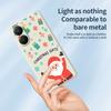 For Xiaomi Redmi Turbo 4 5G/Poco X7 Pro 5G Case Christmas Gifts Pattern Printing Straight Edge TPU Phone Back Cover