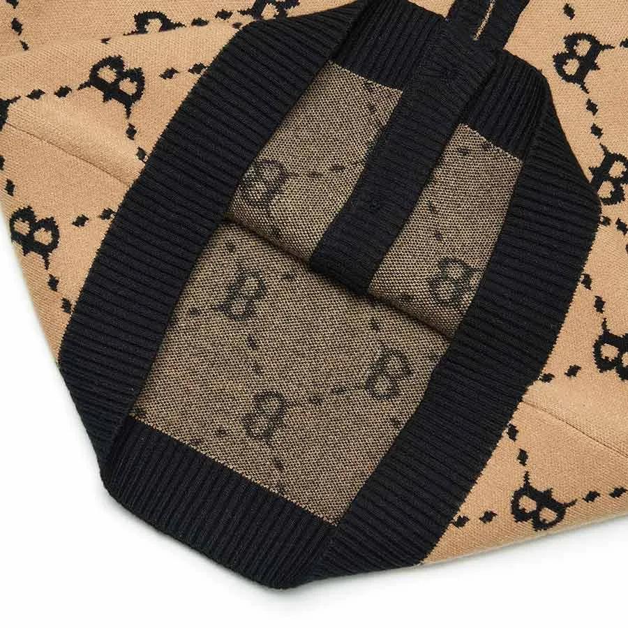 New MLB Knitwear Unisex Beige Yellow 7AKCM0124-43BGS