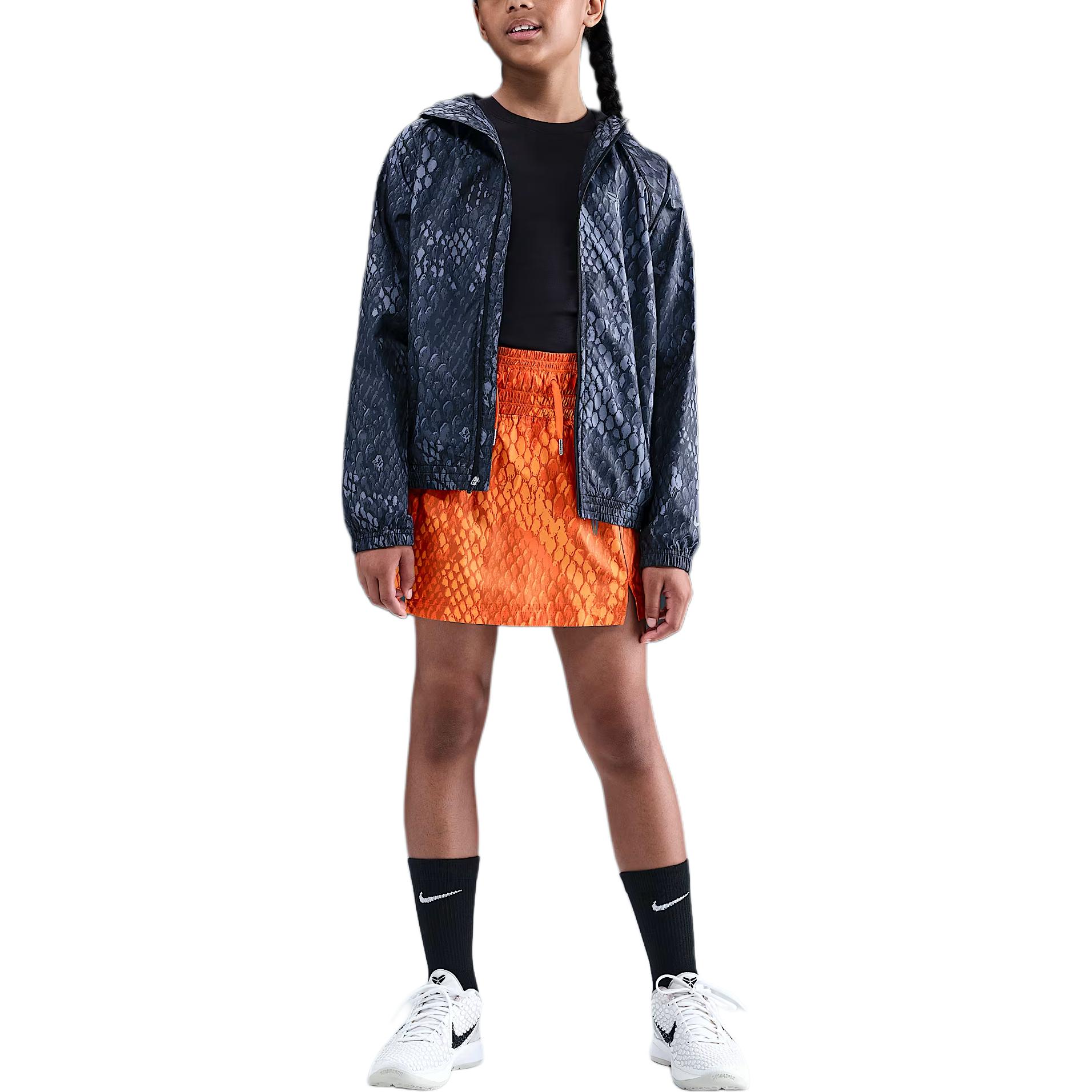 

Nike SS25 Кобе Легкая Водоотталкивающая Тканая Юбка Детские Юбки II5336-819 XS