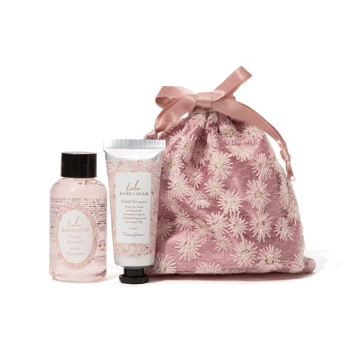 

Francfranc Lulu Подарочный набор для ухода за руками Flower XS Pink