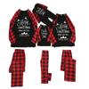 Christmas Man Daddy Print Blouse Tops And Pants Xmas Christmas Pajamas For Family