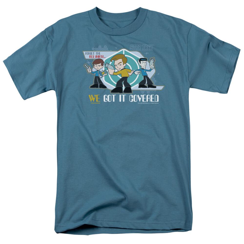 Star Trek Quogs We Got It Covered T-Shirt Adult Child XL