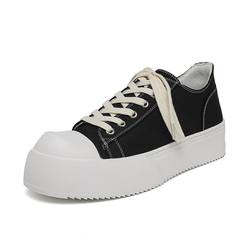 Star same board shoes men's breathable thick soles increase height commuting big head derby shoes casual leather shoes 18868-R