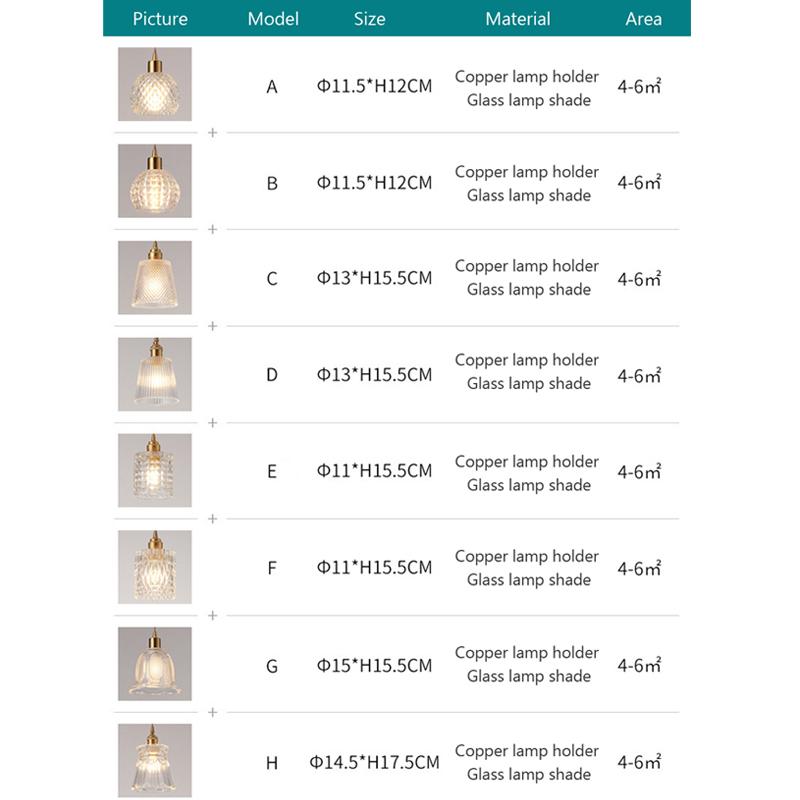 Modern LED Pendant Light Nordic Minimalist Single Head Glass Hanging Lamp Living Rooms Bedroom Study Kitchen Office Illumination