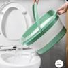 Faltbare Fußbadewanne – Tragbar, mit Deckel, ergonomisches Design, verdickt, geeignet für Reisen und den Heimgebrauch