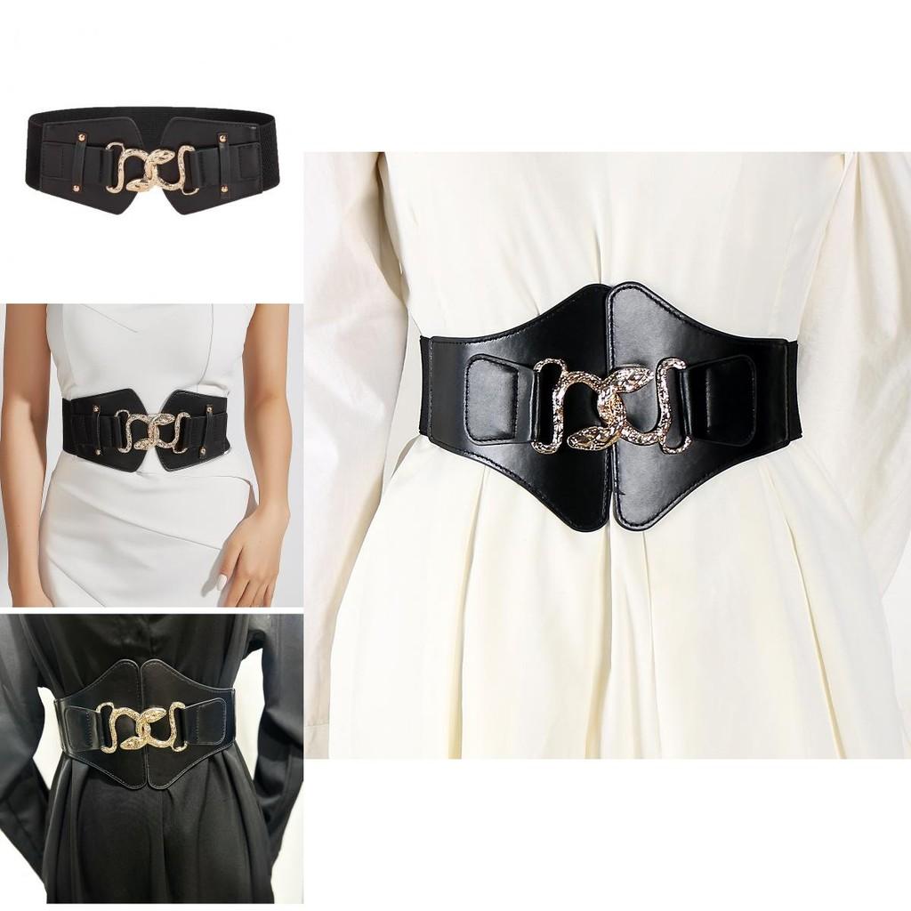 Style Metal Waist Belt With Alloy Buckle For Women Dresses And Coats