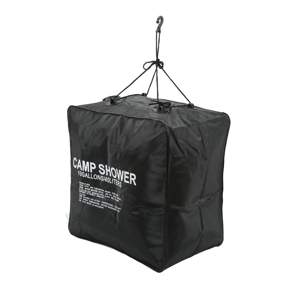 PVC Shower Bag 40L/10 Gallons Portable Camping Shower Bag Solar Camping Shower Bag  Outdoor Camping