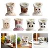 Soft Plush Materials Cartoon Design Glasses Holder For Desk Organization Eyeglasses Stand Desktop Decoration