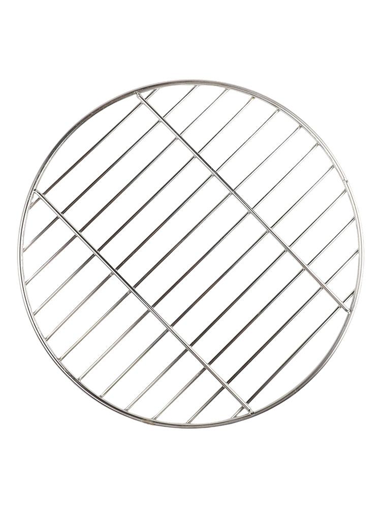 Stainless Steel Circular BBQ Grid Ideal for Open Air Events 30cm 35cm 40cm