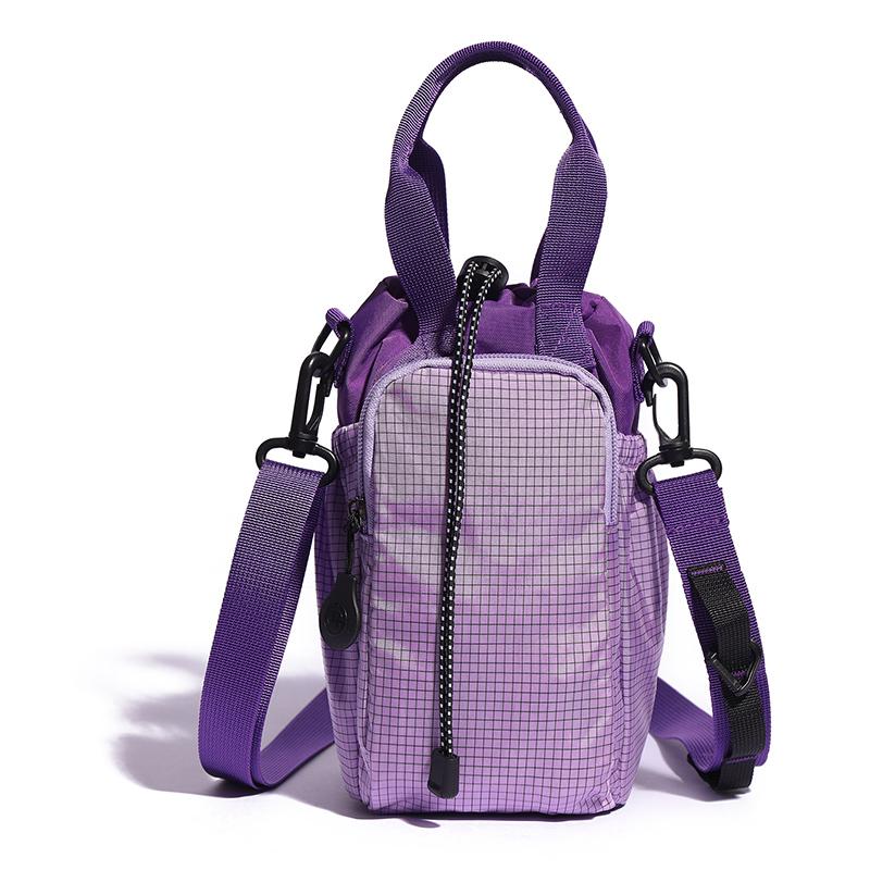 Shoulder Bag Women's Contrast Water Cup Bag Mobile Phone Bag