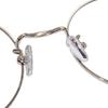 Stylish Glasses for Lightweight Stainless Steel Metal Glasses for with Round-frame Women, Men, Ladies' Eyewear, Case.