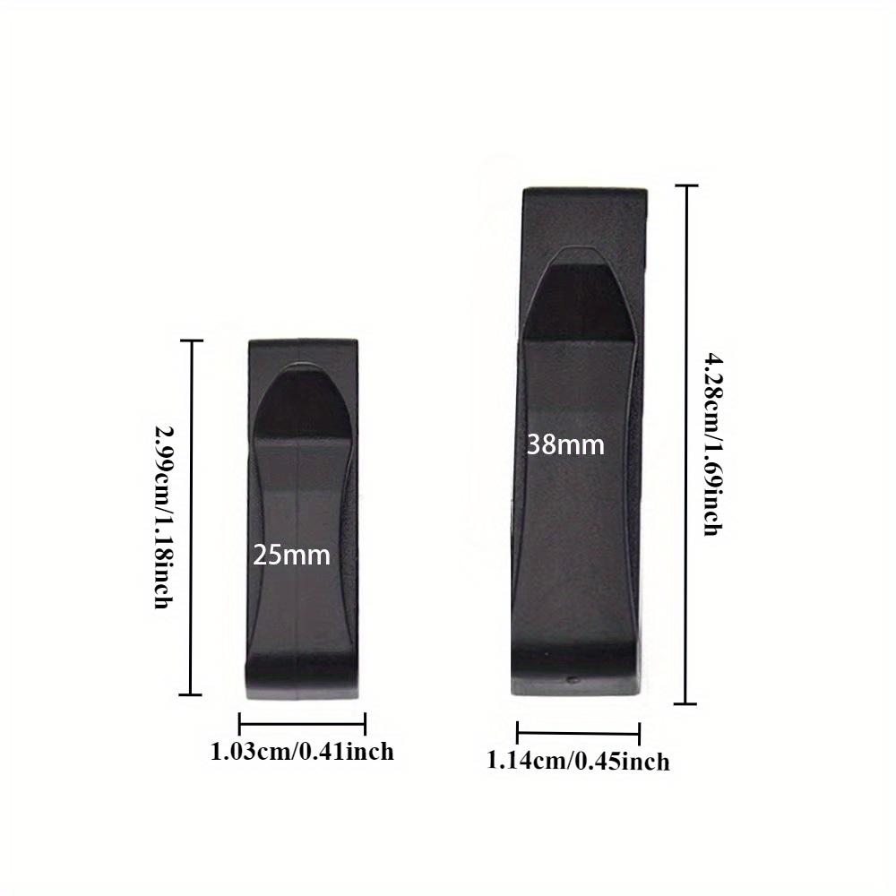 5pcs Webbing Buckle Strap Belt End Clip Adjust Keeper Backpack Bag Buckles Outdoor Camping Hiking Buckle