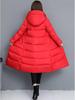 Women's Mid-Length Winter Cotton Jacket - Plus Size, Thickened, Trendy, Padded Coat