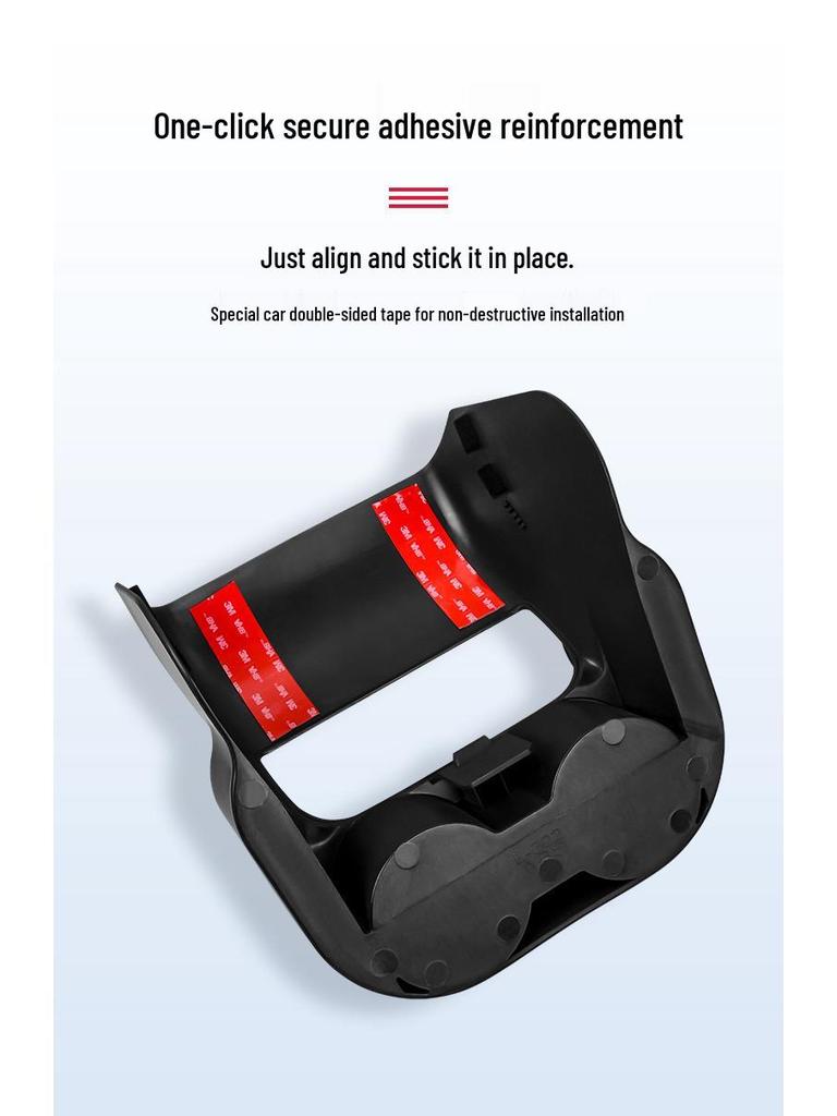 Tesla Model 3/Y Rear Seat Air Outlet Storage & Cup Holder