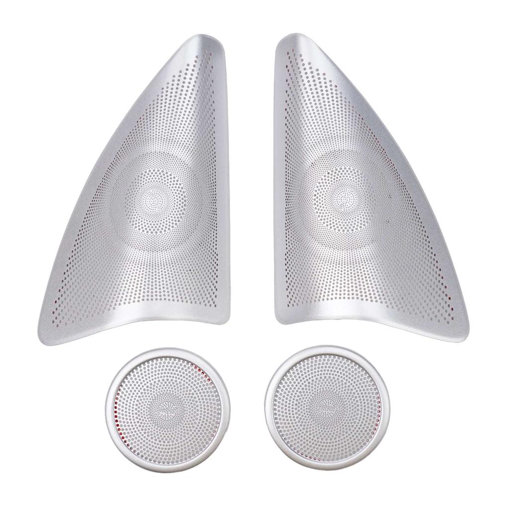 Door Speaker Cover Trims Auto Door Speaker Cover For Mercedes Interior Upgrade Automotive Adhesive Tape Front And Rear Covers