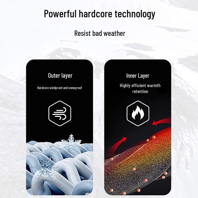 Warrior Men's Fleece-Lined Padded Winter Jacket