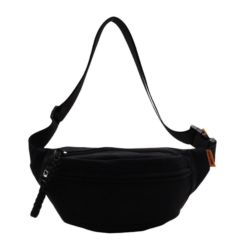 Тренд Горячая Распродажа Японский Корейский Простой Спортивный Тренд Досуг Поясная Сумка Нишевая Индивидуальность Повседневная Дорожная Сумка Кроссбоди Нагрудная Сумка Женская