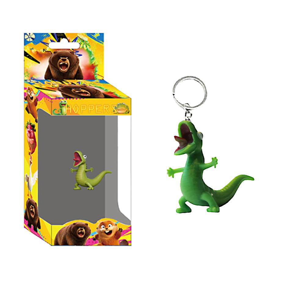 

2026 Movie Hoppers 8PcsSet Keychain Figure Beavers Series Figurine PVC Figures Collection Kids Gifts Desk Decoration Ornaments