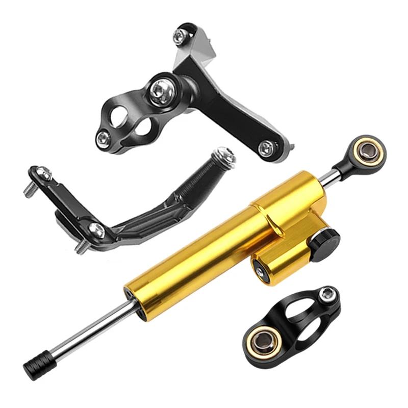 For KAWASAKI Ninja ZX6R ZX-6R 2024 CNC Motorcycle Stabilizer Steering Damper Mounting Bracket Support Kit