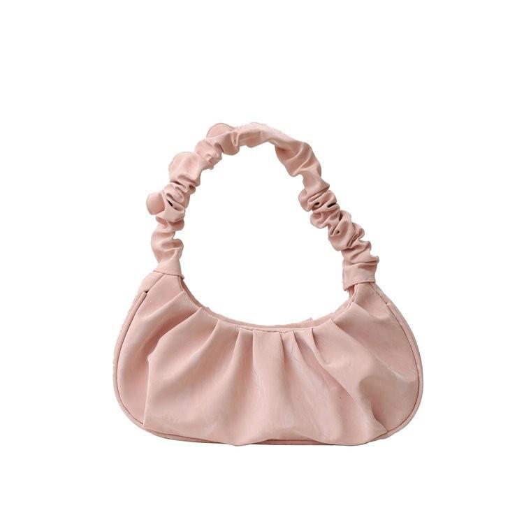 2024 Fashionable Cloud Bag Stylish Pleated Underarm Bag For Casual Travel Essentials