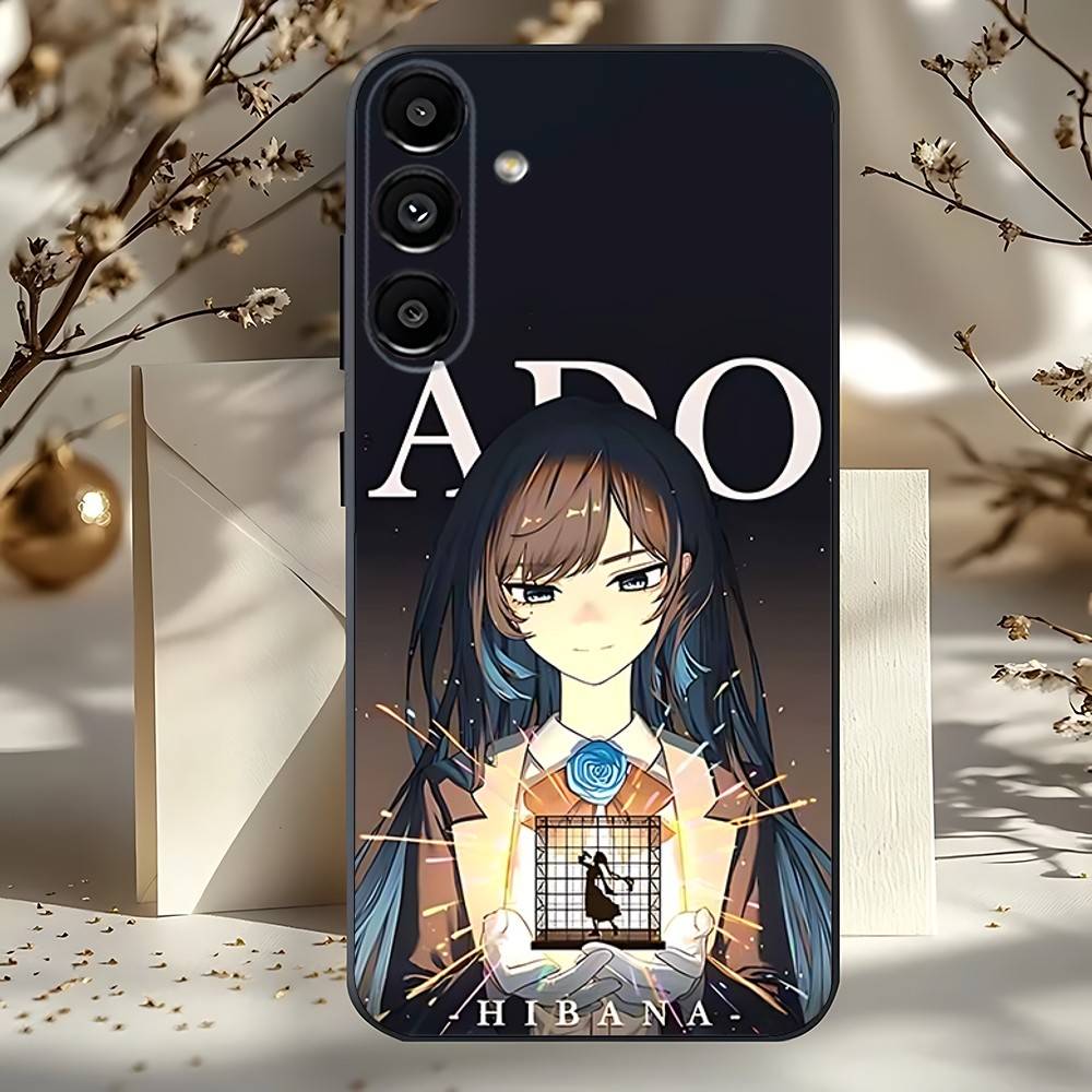 Ado Kyogen X Uta Album Phone Case Silicone Soft For Samsung  Galaxy A73,31,32,72,41,53,52,71,22,5G,Note,J7,8,9 SamsungA53 5G