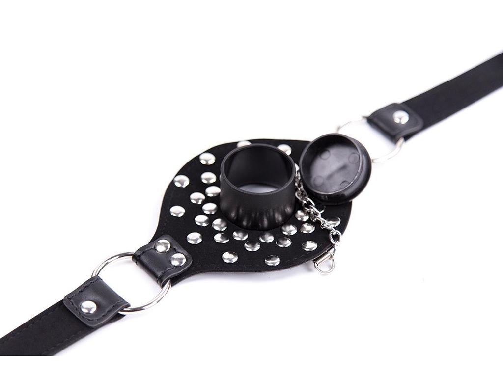 Erotic Deep Throat Scaun de Toaletă Gag de Gură Restricție