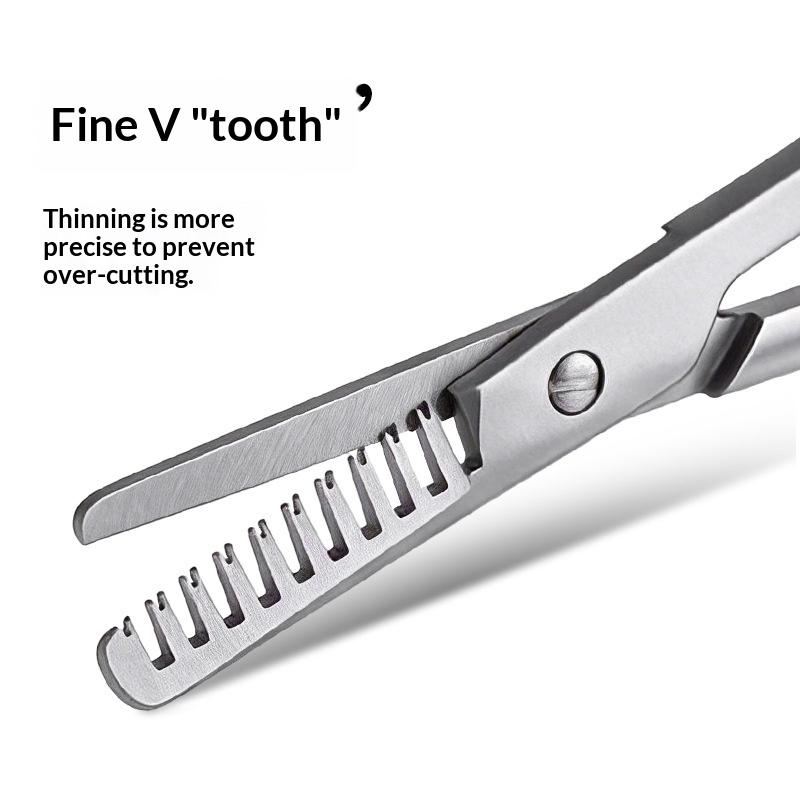 1Pcs Stainless Steel Eyebrow Trimmer Scissors Precision Grooming Tool For Men & Women Effortless Knife Hair Removal Shaver Tool