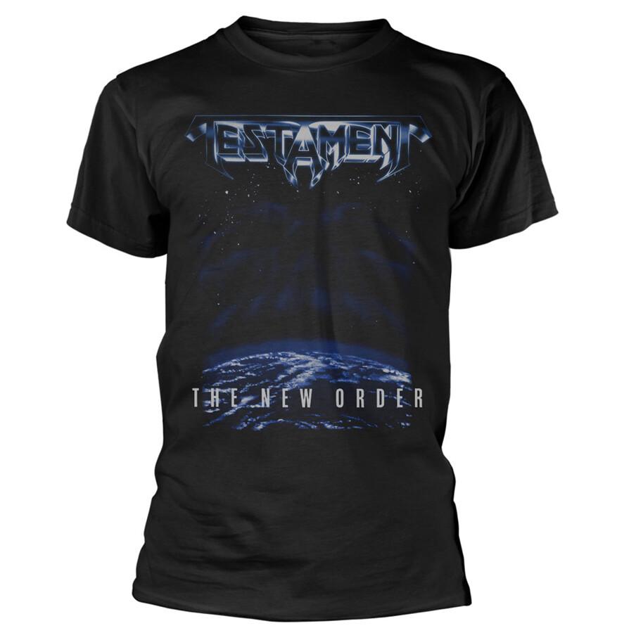 

26 Testament New Order Shirt S-3XL Thrash Metal Band T-shirt Official Tshirt Unisex T-Shirt XL
