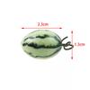 Dollhouse 1pc Mini Fruit Resin Artificial Watermelon Statue for Decoration For Kids Creative Play