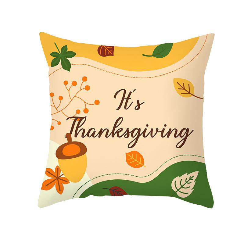 Autumn Harvest Pumpkin Pillow Cover Shopee Home Furnishings Nordic Peach Skin Pillow Cover Sofa Cushion