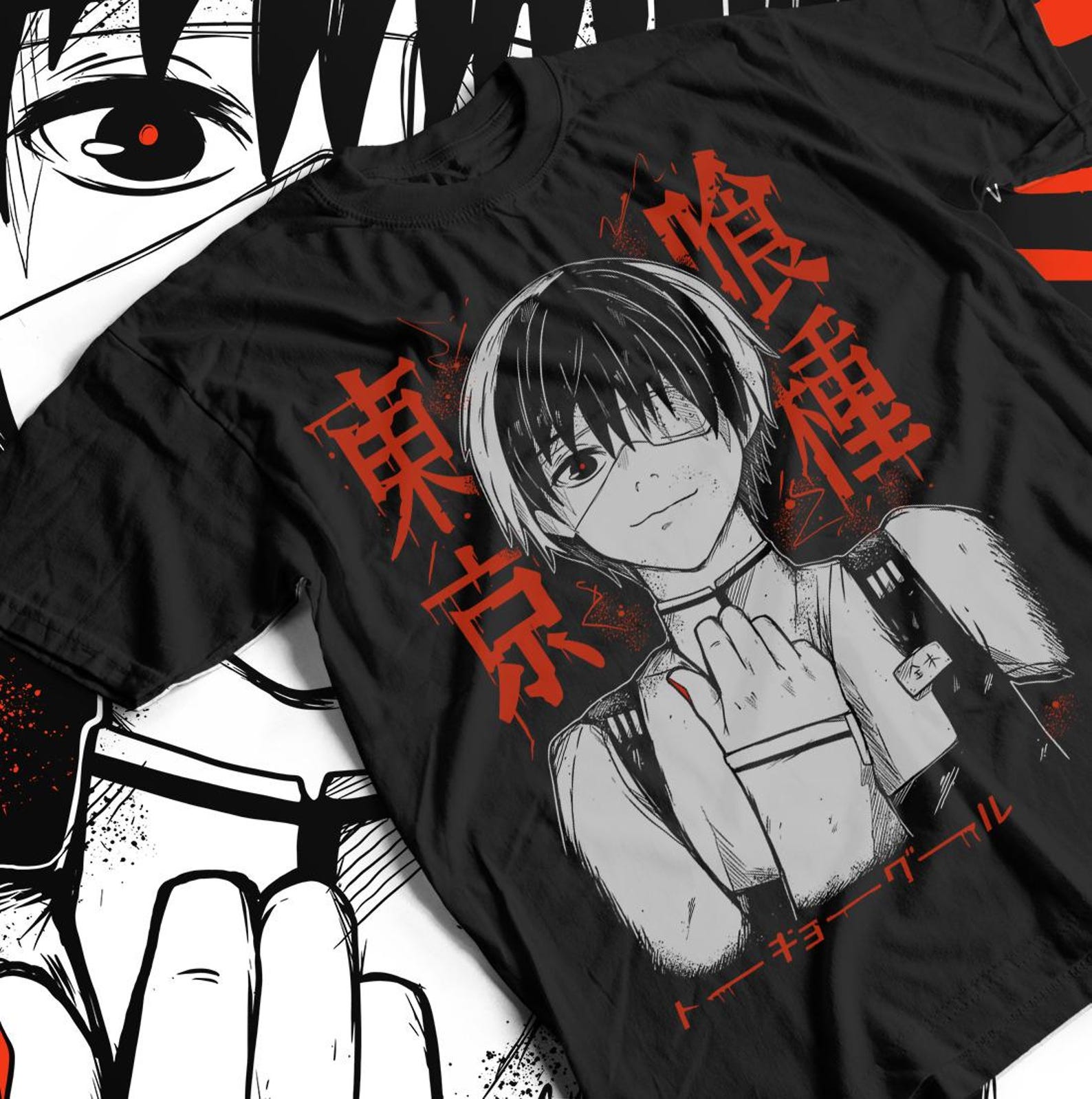 Fire Style Anime Graphic Tee | Anime Manga Shirt S