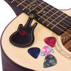 Alomejor Guitar Guitar Pick Pick Made of Ultra Key Convenient To Hard To Includes Guitar Picks Gift for Music Enthusiasts Pick, Bag, Holder, Case,