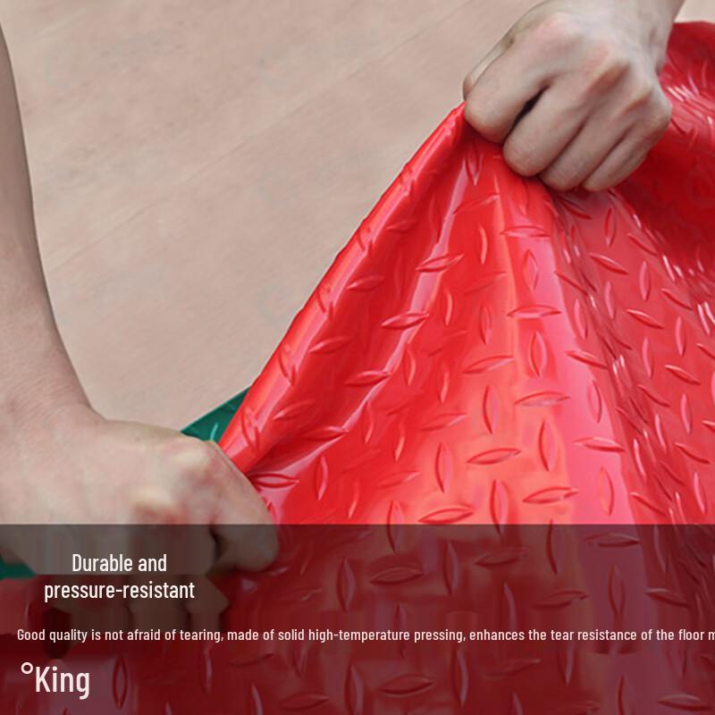 PVC Anti-Slip Warehouse Mat with Herringbone Pattern