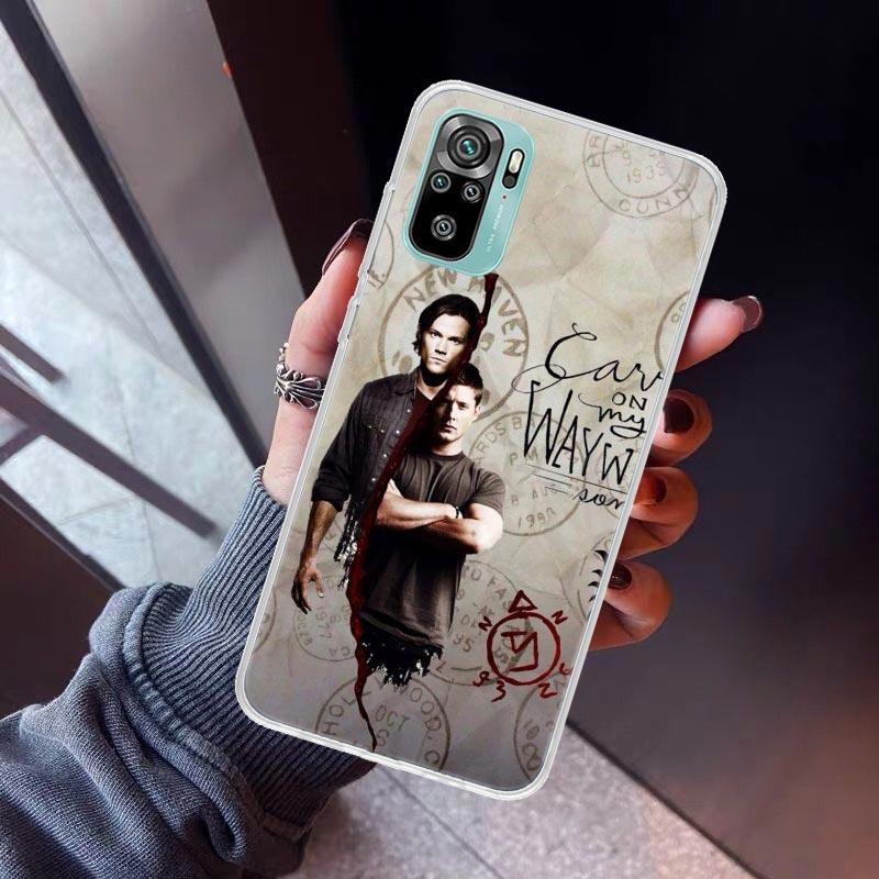 Supernatural SPN Dean Sam Phone Case For Xiaomi Redmi Note 10 11 12 13 14 15 Pro Plus 11S 12S 14S 11T 11E 10S Soft TPU Back Cove
