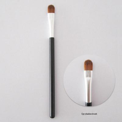 Mini Eyeshadow Brush - Portable Flat Head Beauty Tool for Eyes and Lips