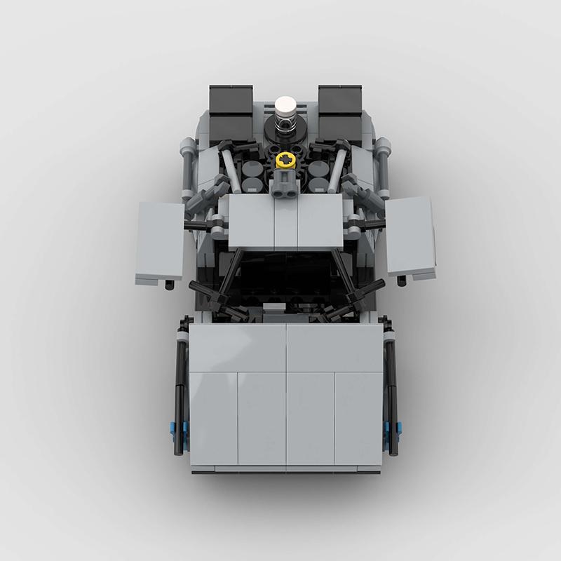 MOC Racing Car Model City Sports Car Building Block Creative Garage Toy Education Bricks Christmas Children's Gift