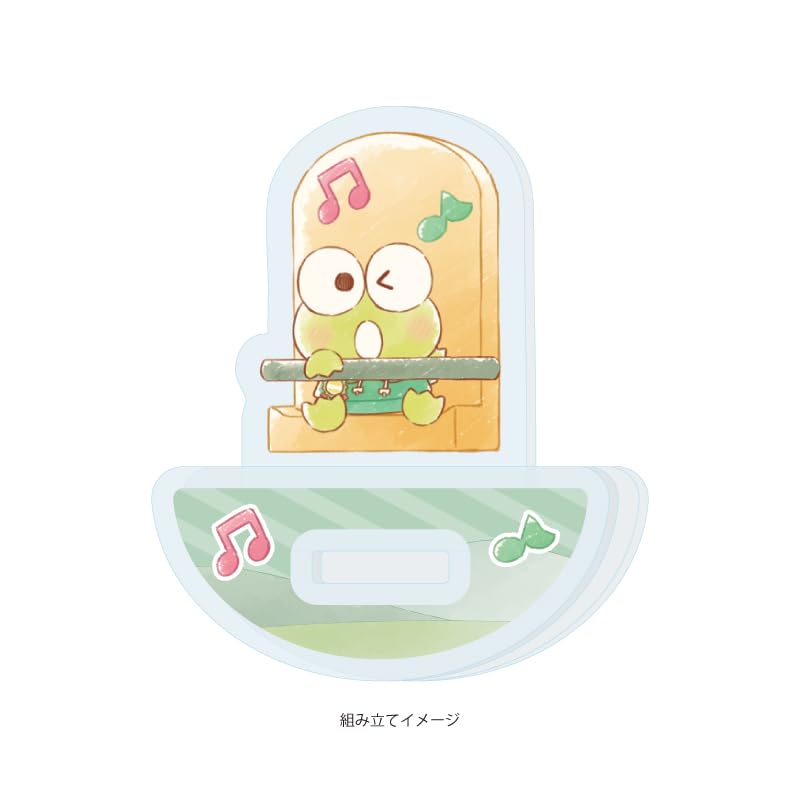 Happy Danby 25 Kerokerokeroppi [Graph Art Illustration] Swinging Acrylic Stand