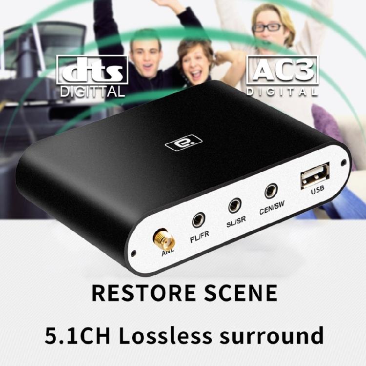 5.1 Audio Decoder with Bluetooth-compatible U-Disk DTS AC3 For Amplifier/Speaker