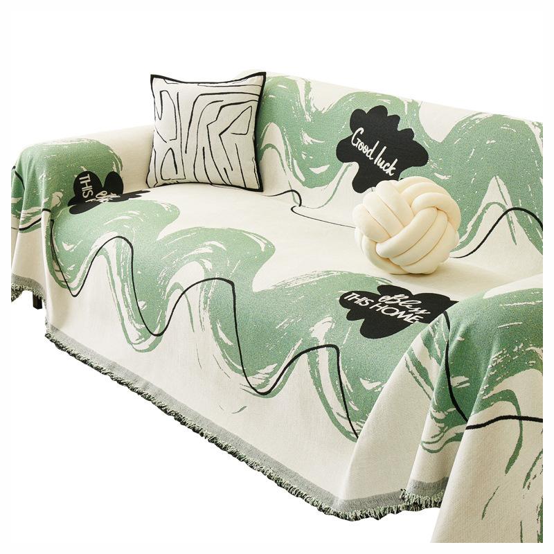 Chenille Sofa Towel Four Seasons Universal Sofa Cover Cloth All-Inclusive Sofa Cover Dust Cover One-Piece Sofa Cushion