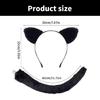 Cats Cosplay Costume Decorations Accessory Kids Cats Dress up Festival Plush Adornment Cute Cats Headband Cosplay Props