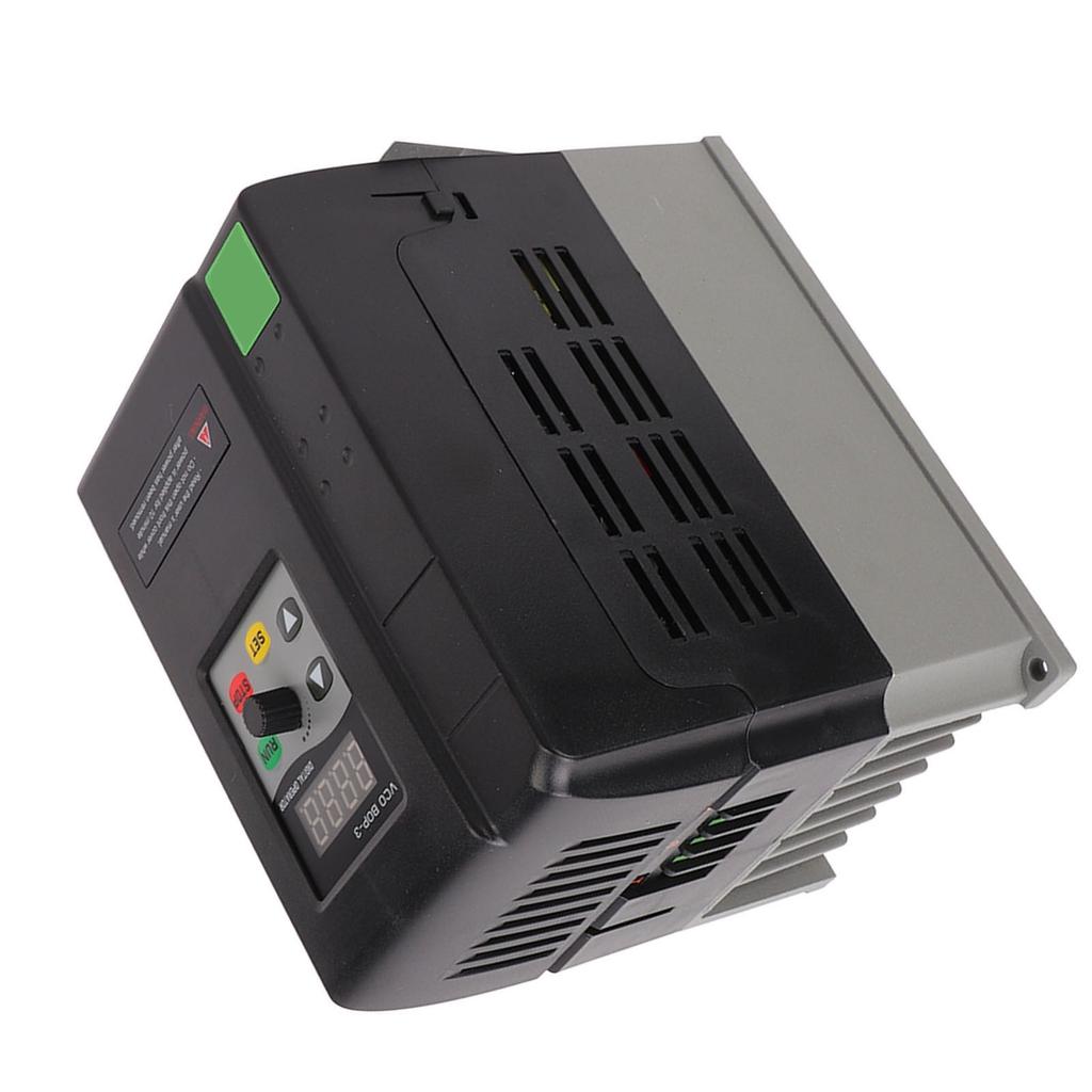 Motor Variable Frequency Drive Digital Display Motor Frequency Converter 3 Phase 380‑440V Input 0‑440V Output