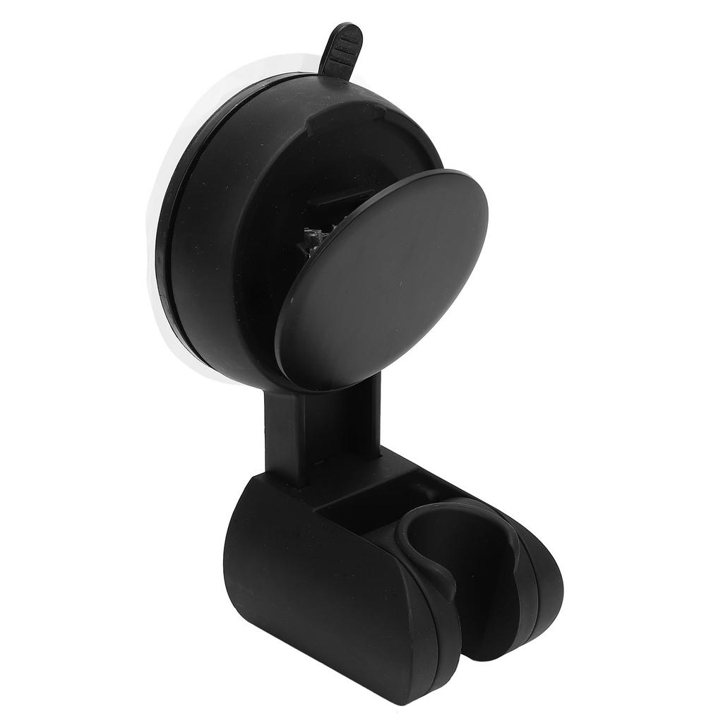 2pcs Suction Shower Head Holder Handheld Showerhead Holder Shower Wand Wall Suction Bracket for Home Black Silver