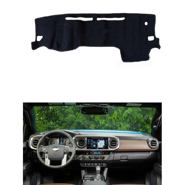 For Toyota Tacoma N300 TRD 2016- Dashboard Cover Trument Panel Sunscreen Dash Mat Anti-slip Anti-Dirt Proof Dashmat Pad