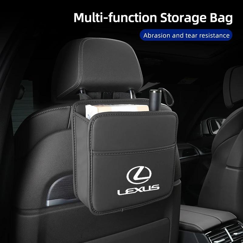 Autositzrücken-Organizer Leder Werkzeug-Aufbewahrungstasche Zubehör für Lexus UX250h RX450h CT200h RX400h NX300h RX350 RX300 GX470 IS35