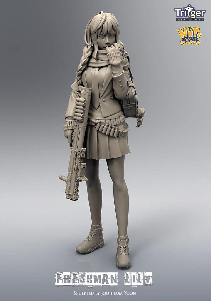 Nuts Planet Freshman Lily Furchtloser Freshman Resin Kit T12002 Formfarbe 1/16 (120 mm)