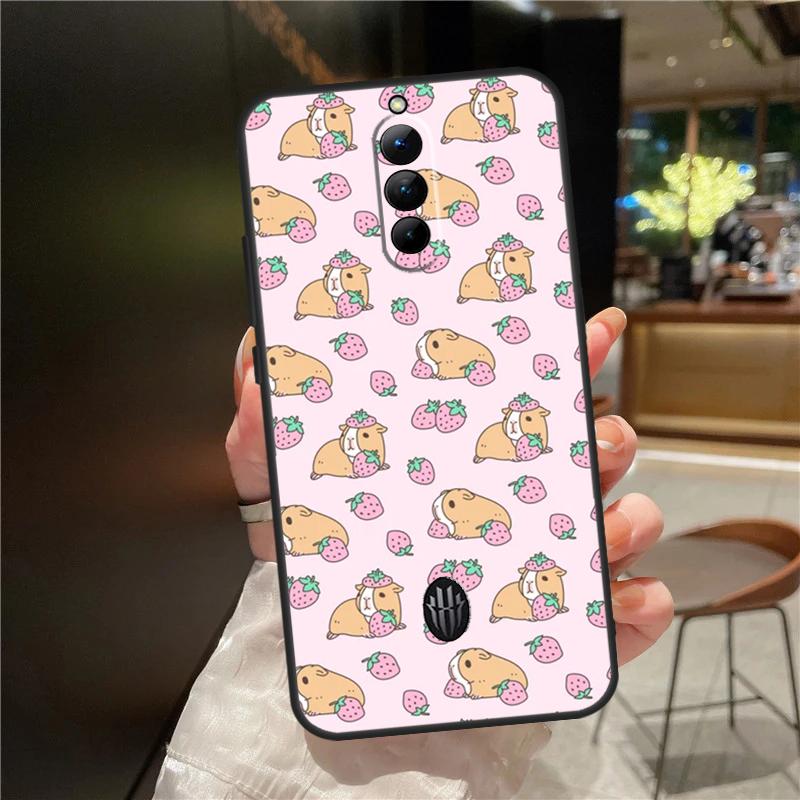 Cute Cartoon Guinea Pig Case For ZTE Nubia Red Magic 11 10 9 8 8S 9S 10S Pro Plus 6 7 6S 7S For RedMagic 10 Air Cover